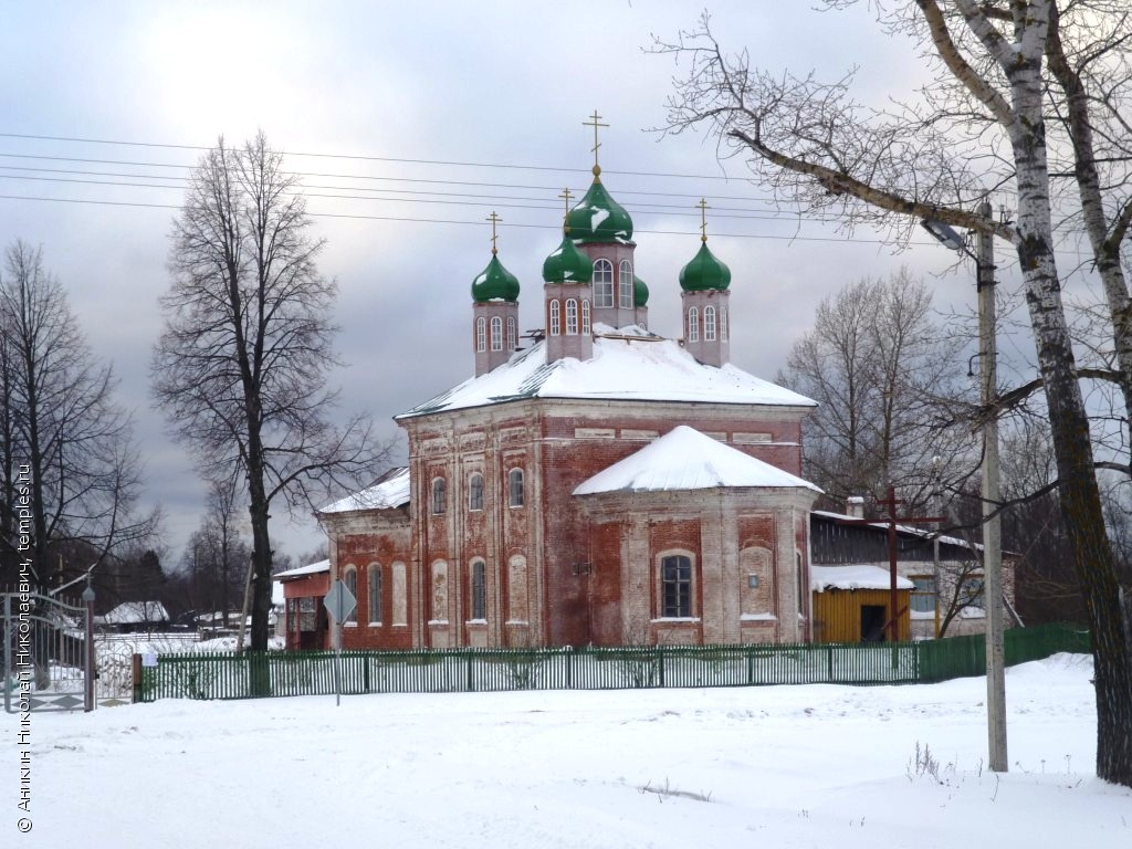 Церковь Николая Чудотворца в поселке Мариец Республики Марий Эл